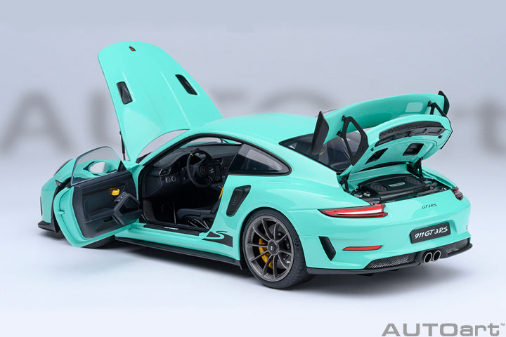 [Preorder] AUTOart 1:18 Porsche 911 (991.2) GT3 RS Mint Green 78181