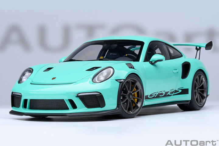 [Preorder] AUTOart 1:18 Porsche 911 (991.2) GT3 RS Mint Green 78181