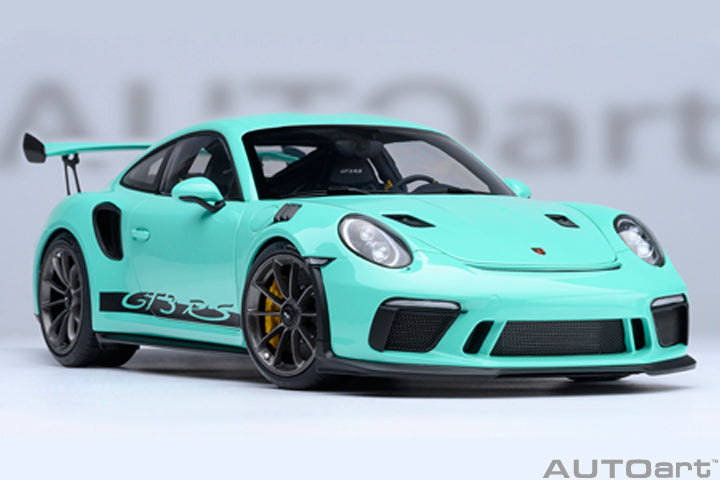 [Preorder] AUTOart 1:18 Porsche 911 (991.2) GT3 RS Mint Green 78181