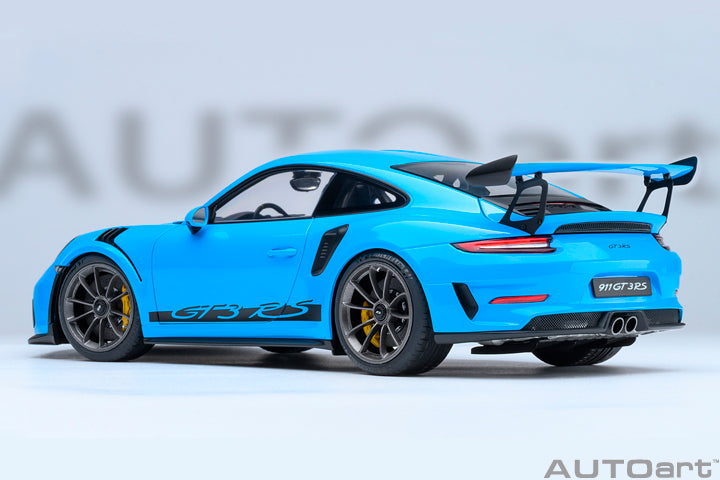 [Preorder] AUTOart 1:18 Porsche 911 (991.2) GT3 RS Riviera Blue 78182