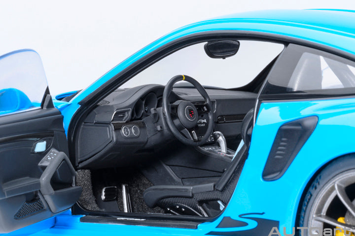 [Preorder] AUTOart 1:18 Porsche 911 (991.2) GT3 RS Riviera Blue 78182