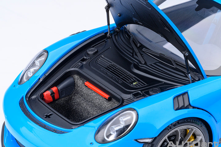 [Preorder] AUTOart 1:18 Porsche 911 (991.2) GT3 RS Riviera Blue 78182