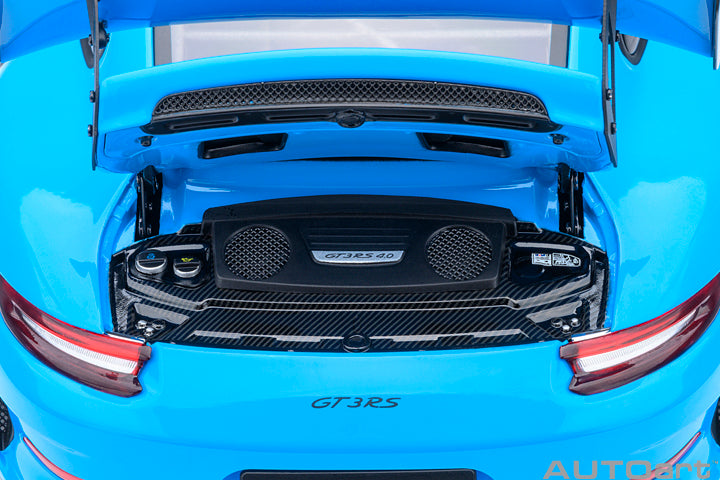 [Preorder] AUTOart 1:18 Porsche 911 (991.2) GT3 RS Riviera Blue 78182