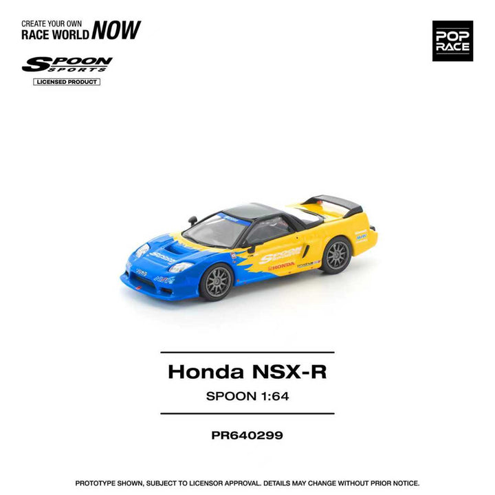 [Preorder] POPRACE 1:64 Honda NSX-R SPOON PR640299