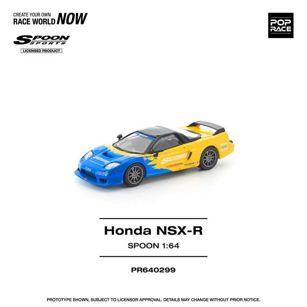 Preorder] POPRACE 1:64 Honda NSX-R SPOON PR640299 – Horizon Diecast