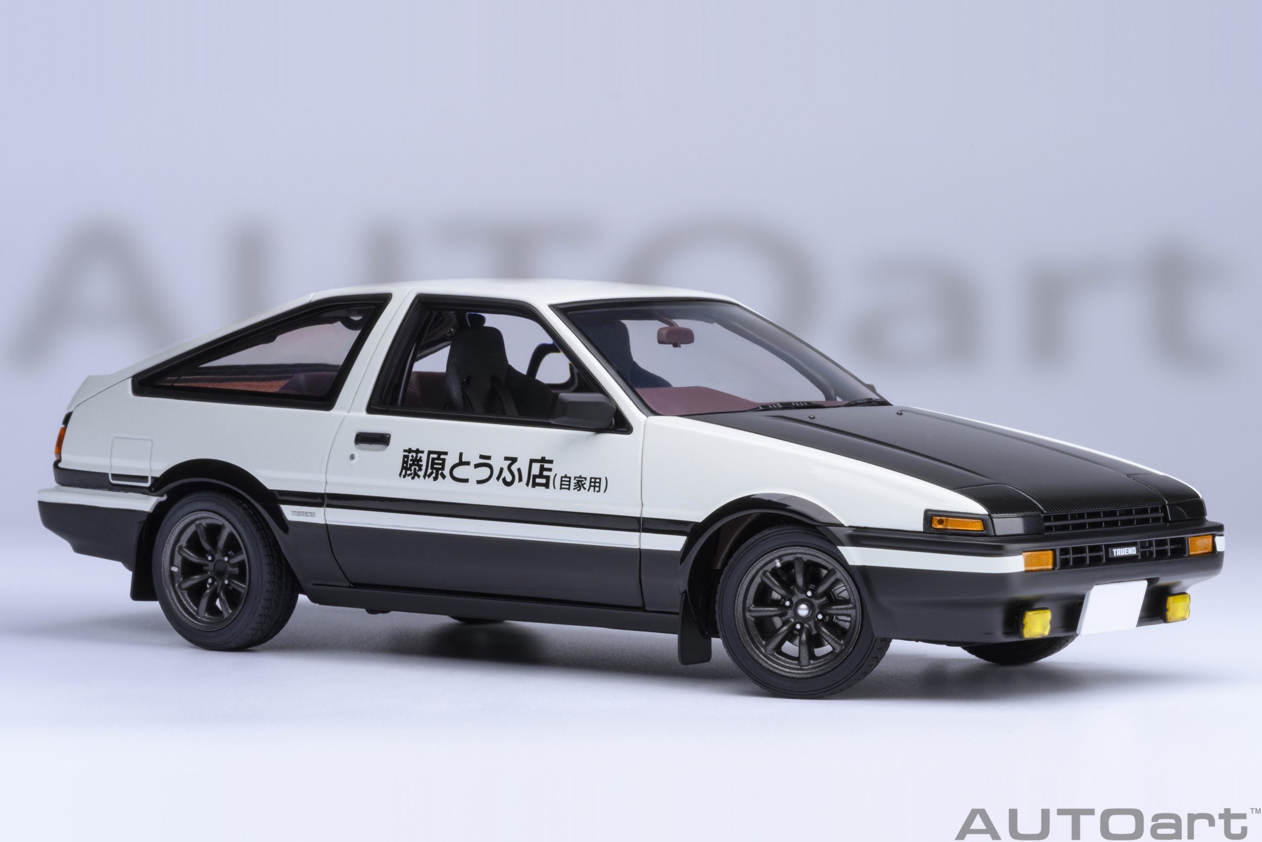 自動車 AUTOart TOYOTA SPRINTER TRUENO INITIAL D AUTOart 1:18 Toyota Sprinter Trueno “Initial D” Project D