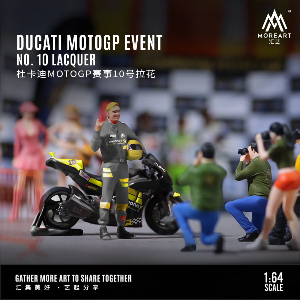 [Preorder] MoreArt 1:64 DUCATI MOTOGP EVENT NO. 10 LACQUER