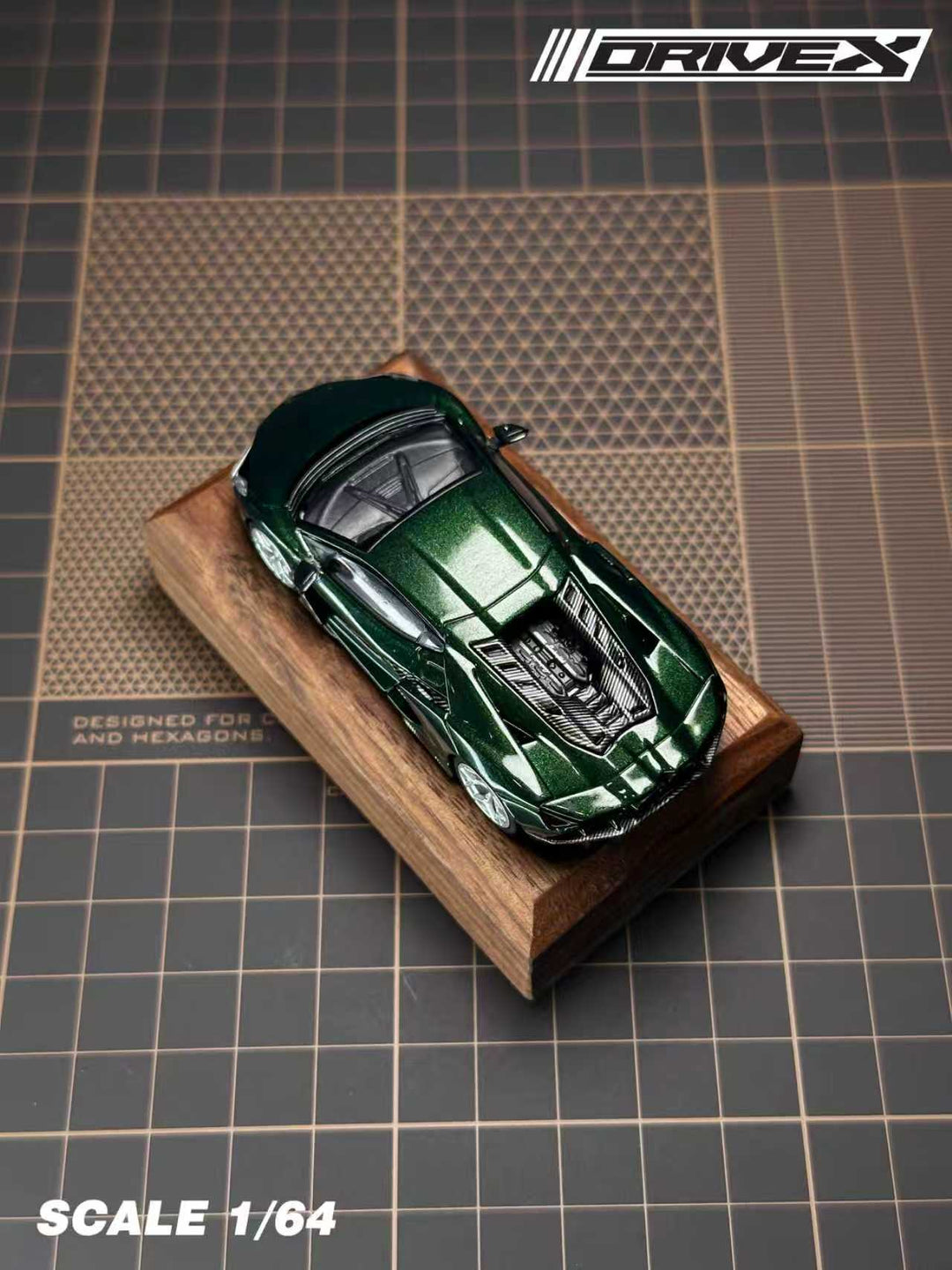 [Preorder] Drive X 1:64 Lamborghini Revuelto Hanging Card Board (7 Colours)