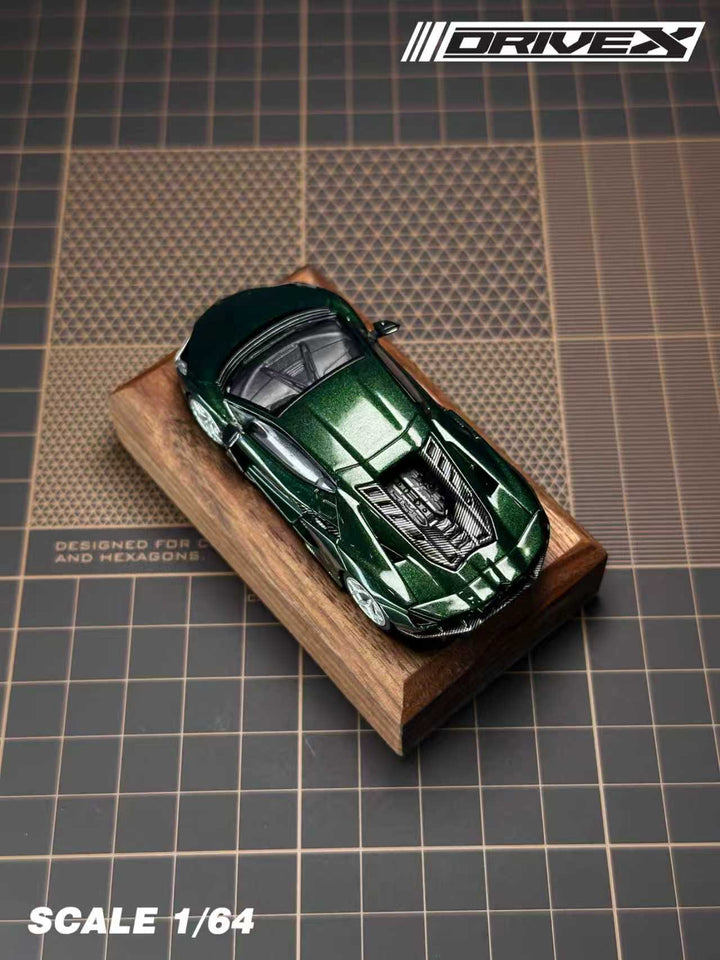 [Preorder] Drive X 1:64 Lamborghini Revuelto Hanging Card Board (7 Colours)