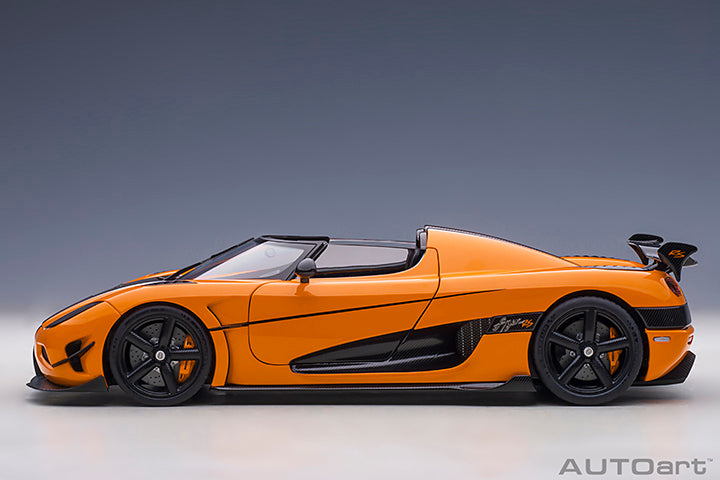 AUTOart 1:18 KOENIGSEGG AGERA RS (CONE ORANGE/CARBON BLACK/BLACK ACCENTS)