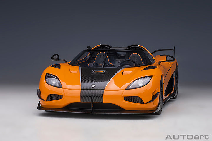 AUTOart 1:18 KOENIGSEGG AGERA RS (CONE ORANGE/CARBON BLACK/BLACK ACCENTS)