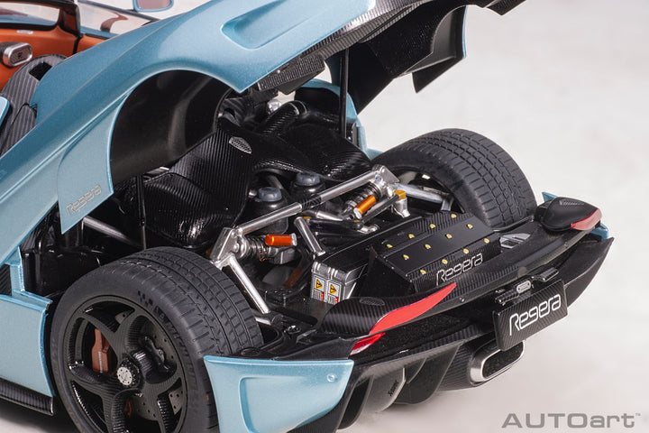 AUTOart 1:18 Koenigsegg Regera, Horizon Blue 79028