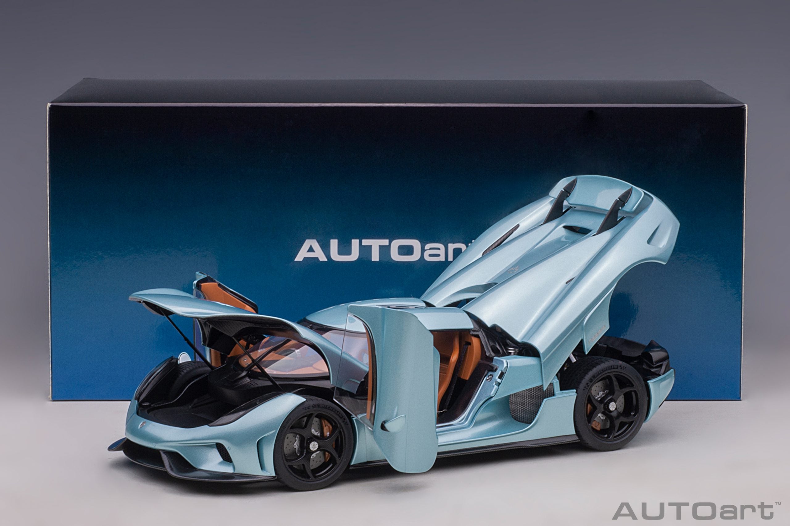 オートアート1/18ケーニグセグレゲーラ HORIZON BLUE AUTOart 1:18 Koenigsegg Regera, Horizon Blue 79028 – Horizon Diecast
