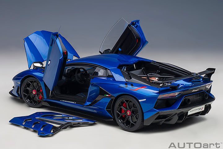 ミニカー Autoart 1/18 Lamborghini Aventador SVJ 1/18 Lamborghini Aventador SVJ (Pearl Orange) Finished Model