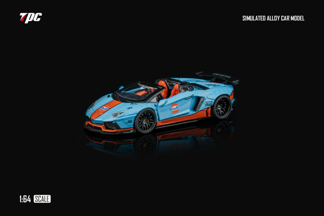 TPC x Rhino Model 1:64 Lamborghini LP720-4 Roadster Wide-Body Modified (2 Versions)