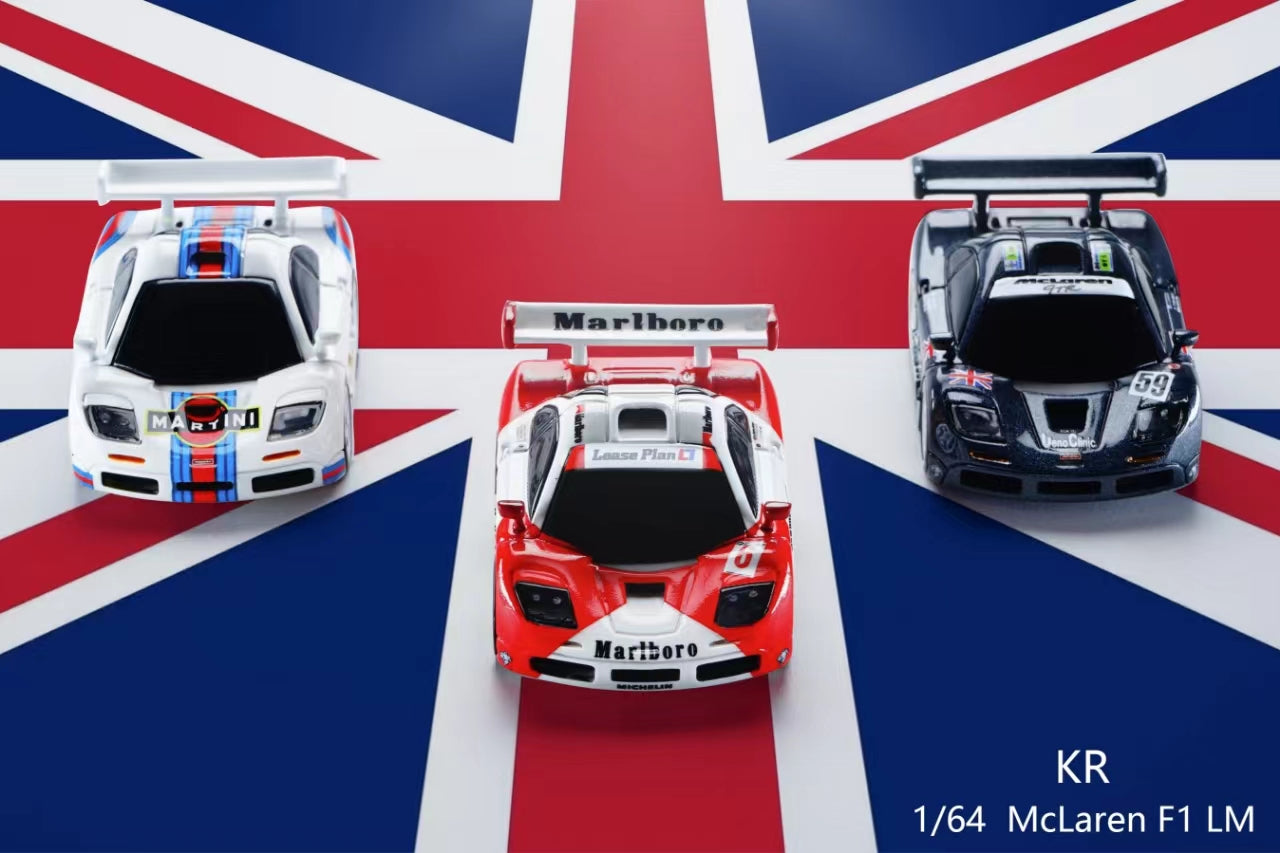 マ*0様 【激レア】任天堂 F1レース 携帯型ゲーム機 ケース付き　新品　未使用 KR Model 1:64 McLaren F1 LM livery (3 Versions) – Horizon Diecast