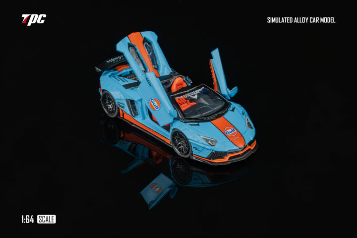 TPC x Rhino Model 1:64 Lamborghini LP720-4 Roadster Wide-Body Modified (2 Versions)