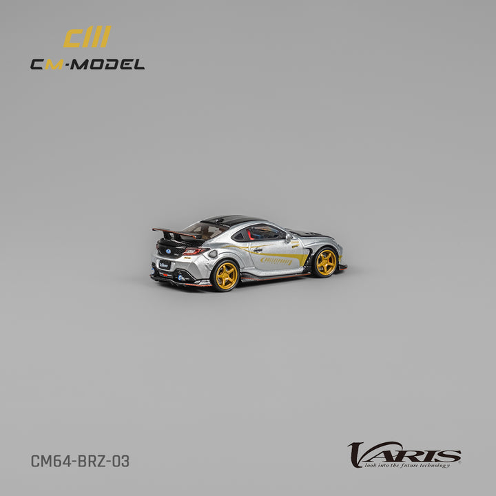 [Preorder] CM Model 1:64 SUBARU BRZ Varis ARISING-1 - Silver