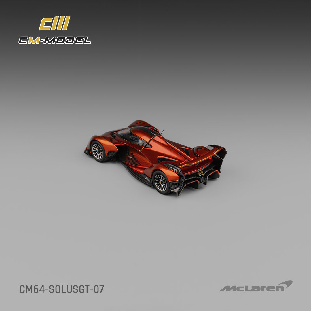 CM Model 1:64 McLaren Solus GT Metallic Orange CM64-SOLUSGT-07