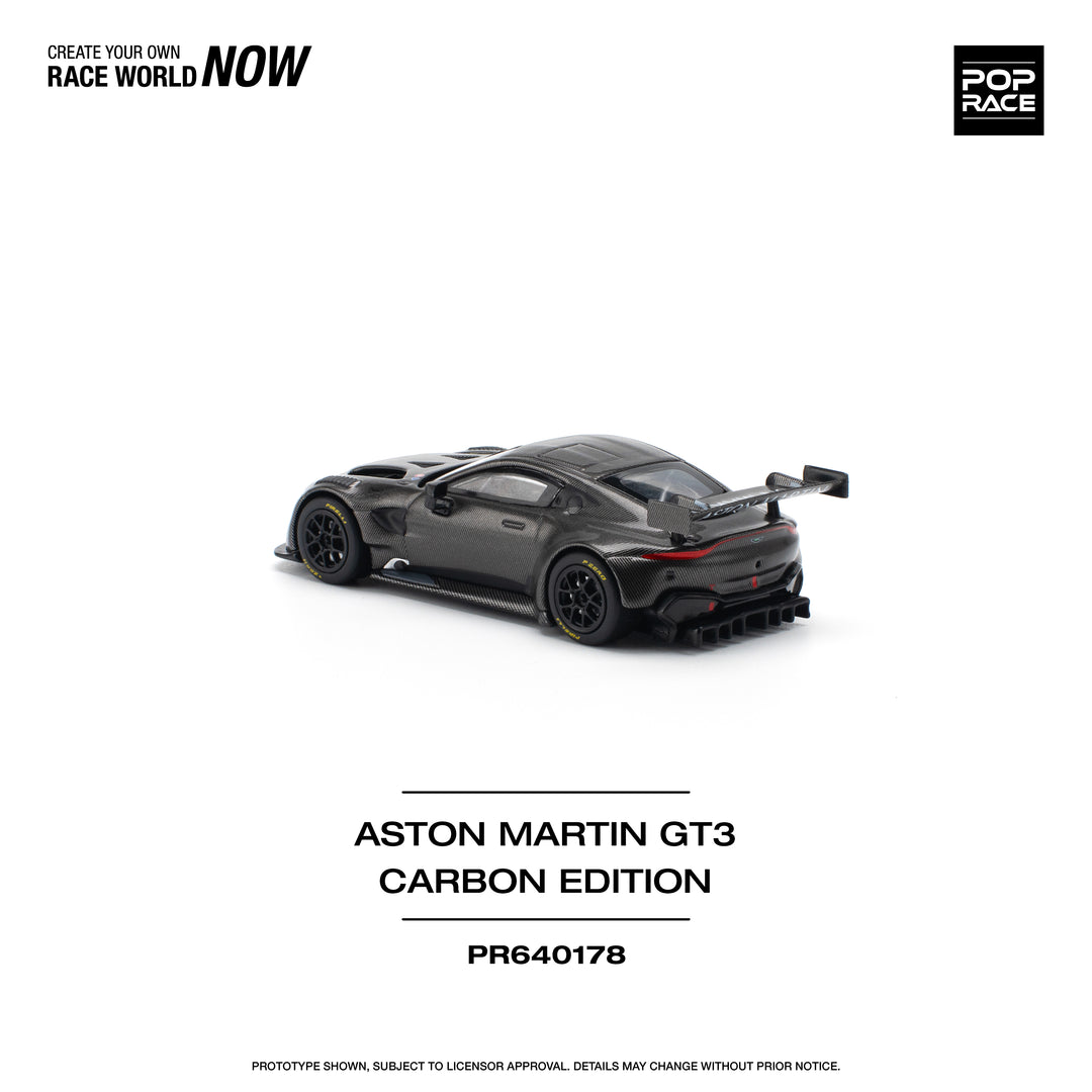 [Preorder] POPRACE 1:64 ASTON MARTIN VANTAGE GT3 CARBON EDITION