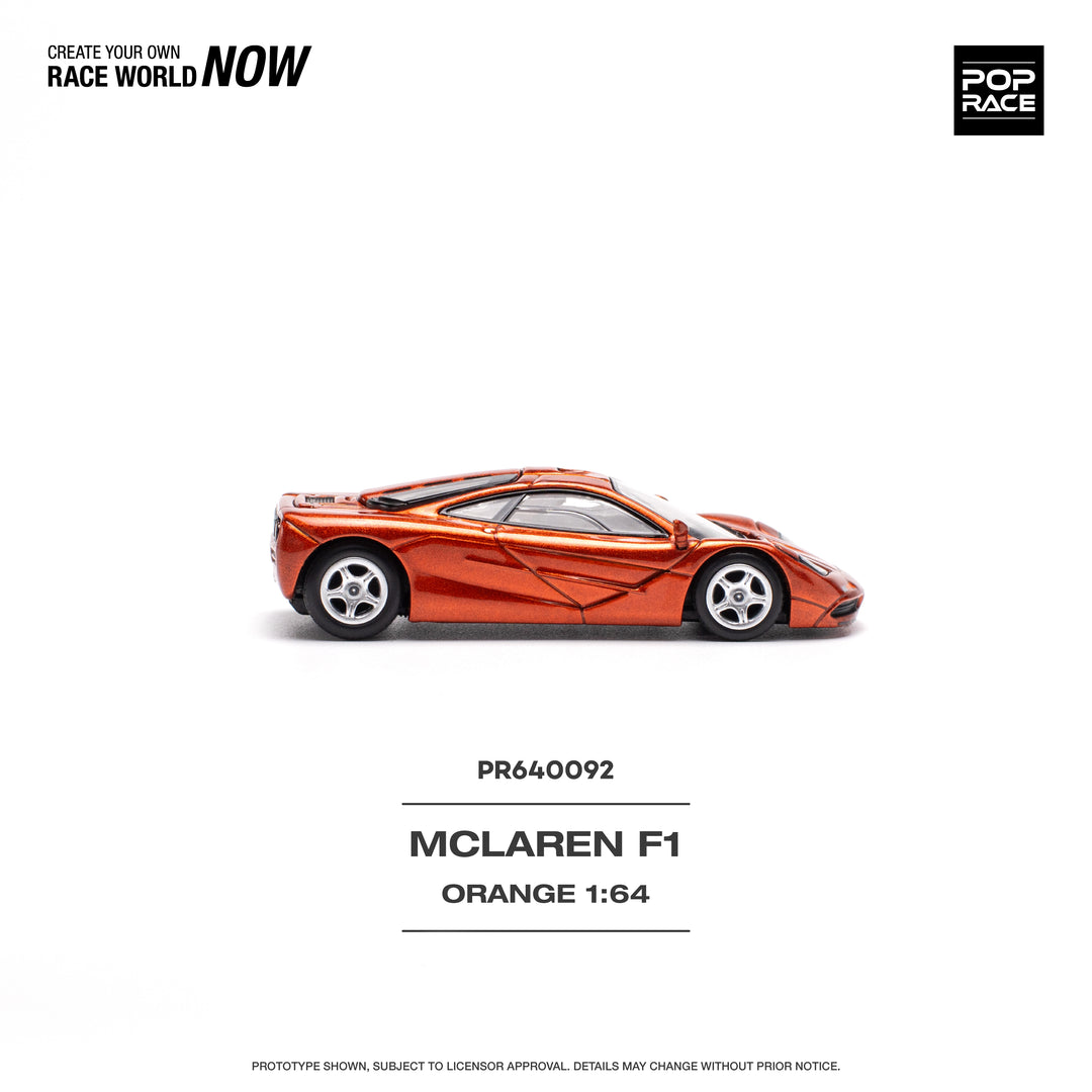 [Preorder] POPRACE 1:64 McLAREN F1 ORANGE PR640092