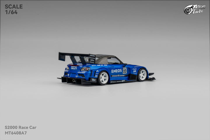 Microturbo 1:64 Custom S2000 Racing - Candy Blue MT6408A7