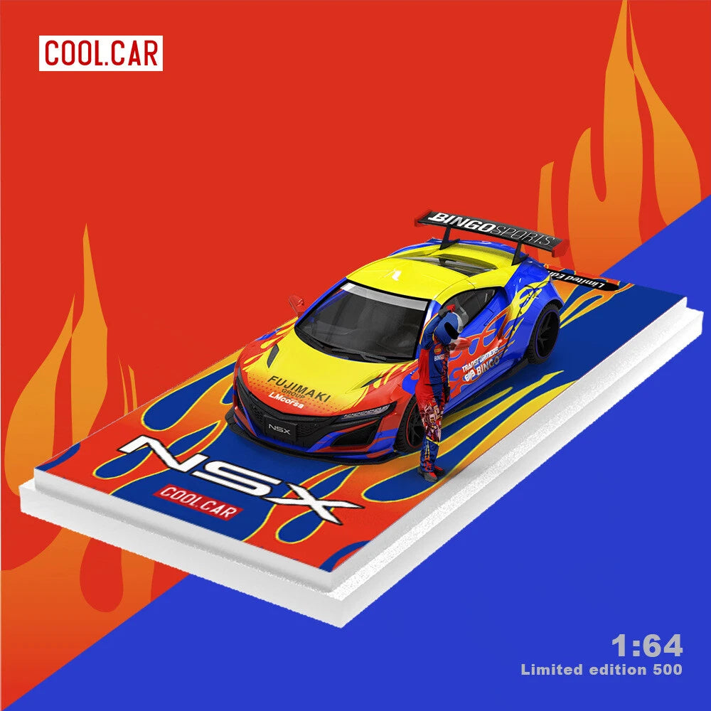 Cool Car 1:64 Honda NSX Warfire Supercar CC641621