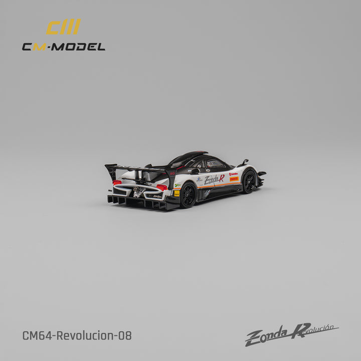 [Preorder] CM Model 1:64 Pagani Zonda Rev (White) CM64-Revolucion-08