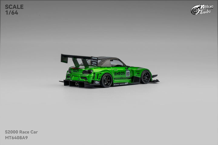 [Preorder] Microturbo 1:64 Custom S2000 RB - Metallic Green MT6408A9