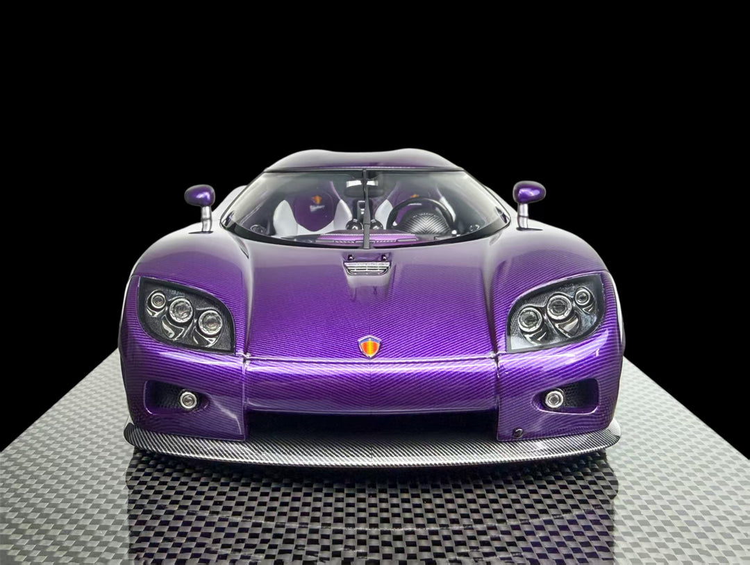 [Preorder] Frontiart 1:18 Koenigsegg CCX  Carbon Purple