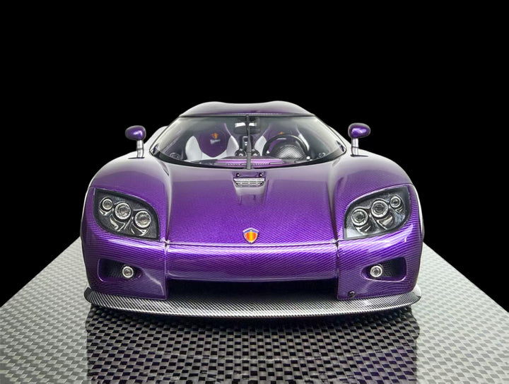 [Preorder] Frontiart 1:18 Koenigsegg CCX  Carbon Purple