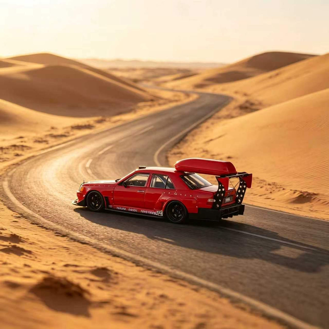 [Preorder] FX Model 1:64 Mercedes-Benz W124 Red