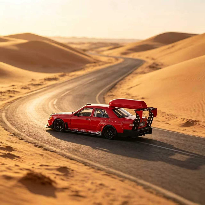 [Preorder] FX Model 1:64 Mercedes-Benz W124 Red