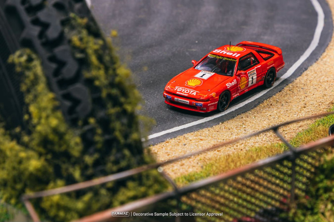 [Preorder] Tarmac Works 1:64 Toyota Supra Turbo (MA70) BTCC 1988 Chris Hodgetts