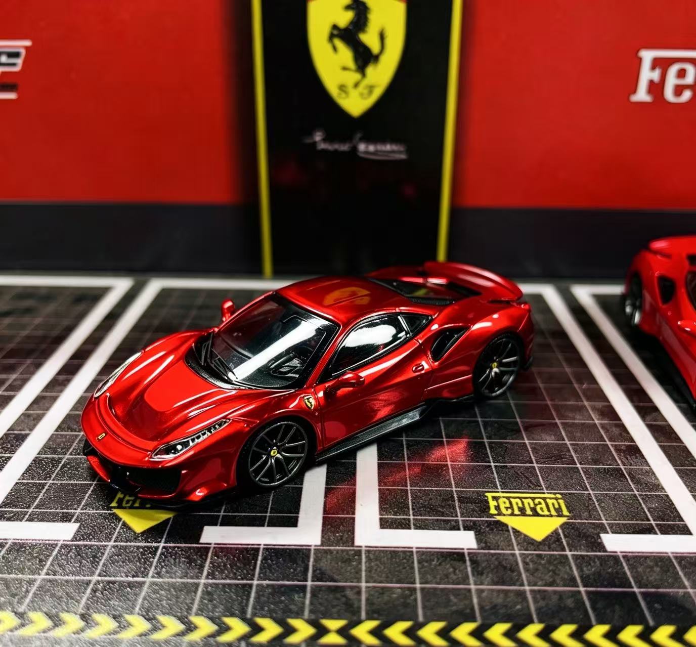 Preorder] HG Model 1:64 488 Pista Coupe (2 Colours) – Horizon Diecast