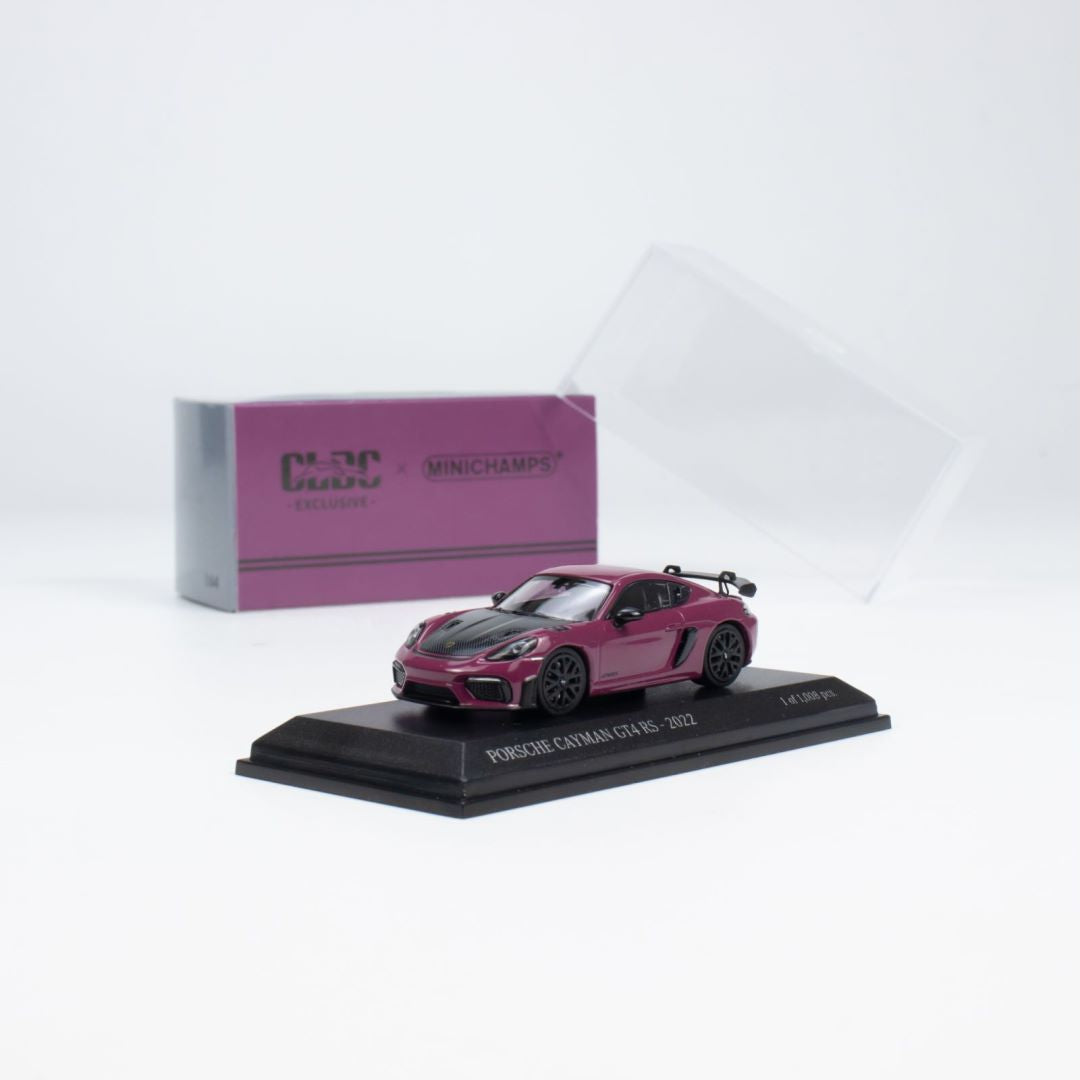 [Preorder] Minichamps 1:64 Porsche Cayman GT4RS 2022 Purple