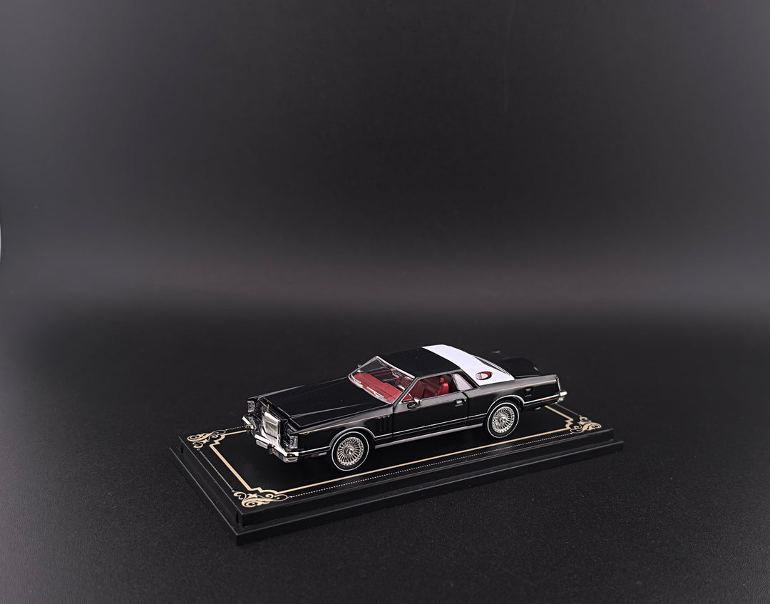 [Preorder] Fine Works64 1:64 Lincoln Continental 1979 - Black