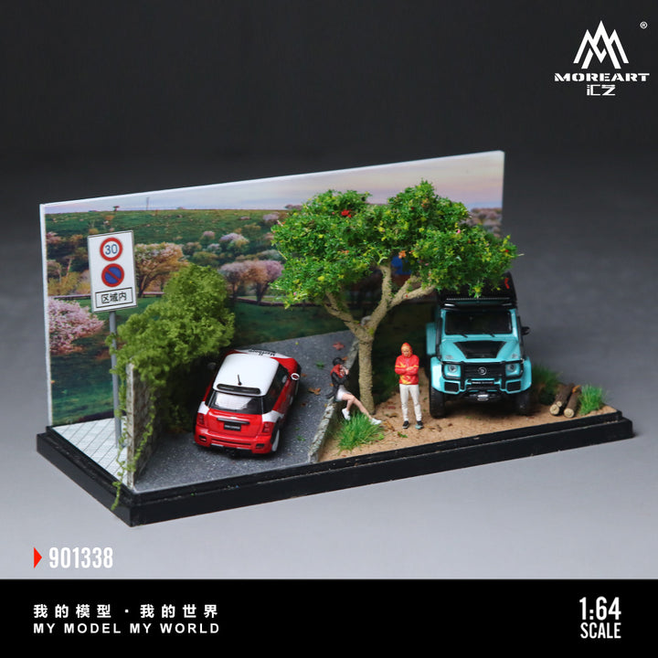 [Preorder] MoreArt 1:64 MINIATURE SCENE OF A RURAL HILLSIDE MO901338