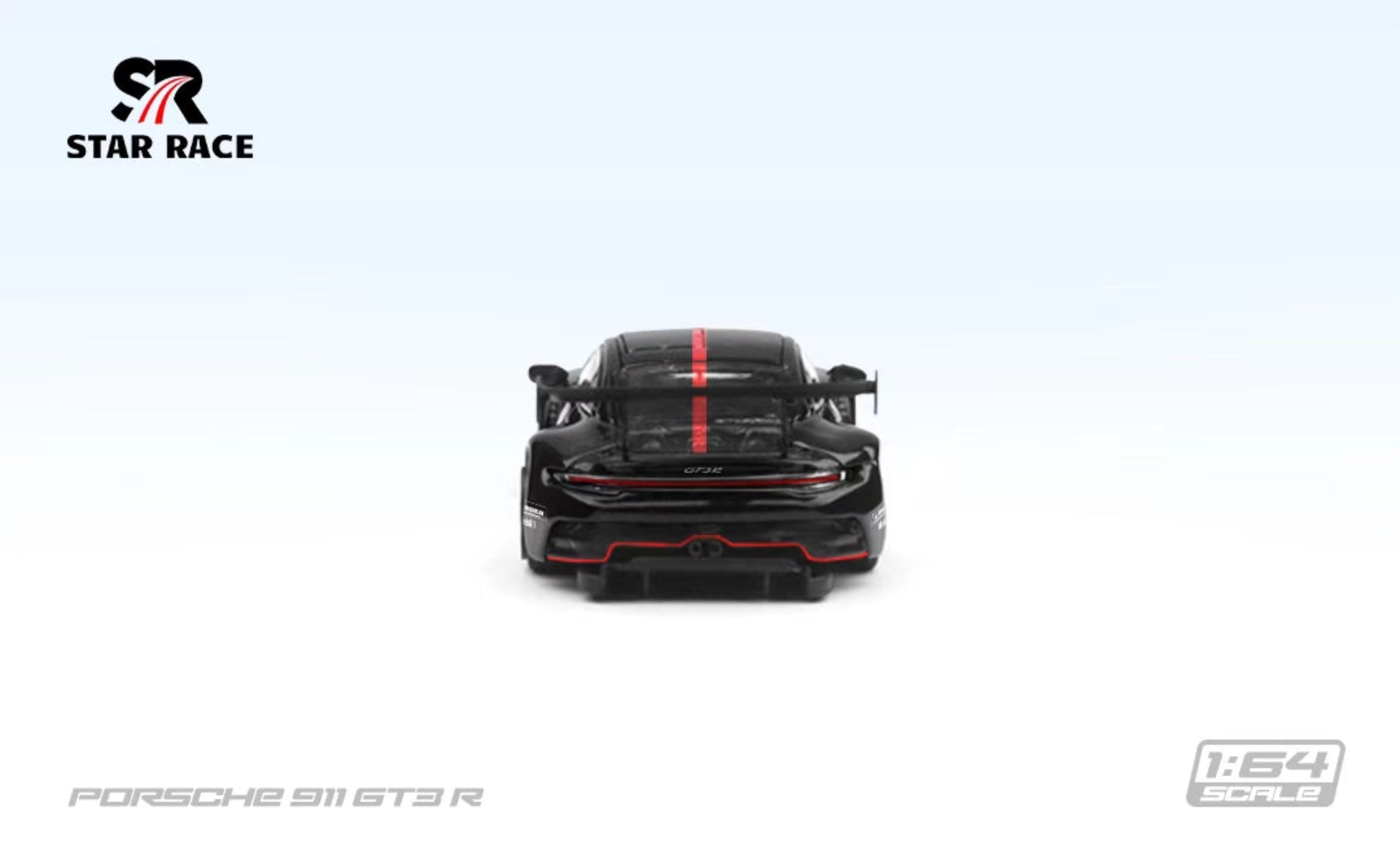 Star Race 1:64 Porsche 911 GT3 - Black SR64001 – Horizon Diecast