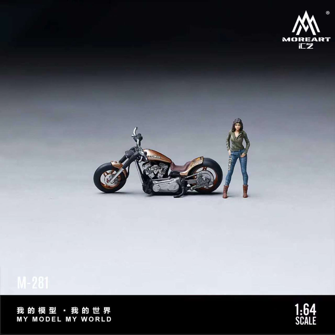 [Preorder] MoreArt 1:64 TAURUS DECAL BEAUTY RIDER FIGURE SET MO222281