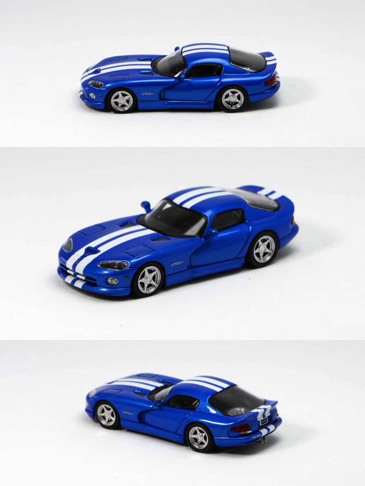[Preorder] GFCC 1:64 Viper GTS Blue &amp; White Stripes
