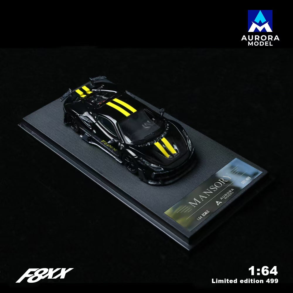 [Preorder] Aurora Model 1:64 Ferrari F8 Tributo Mansory F8XX (2 Colours)