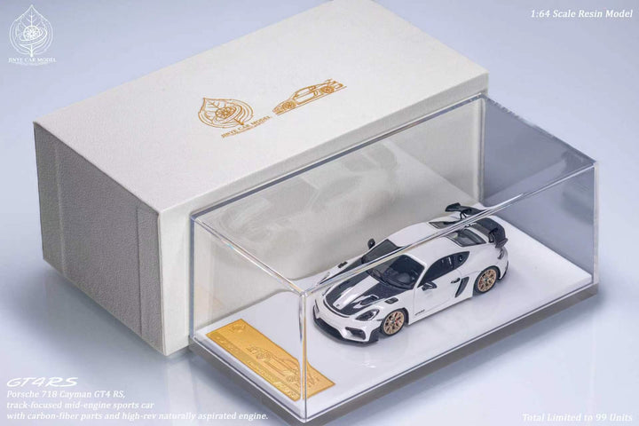 [Preorder] JINYE Car Model 1:64 Porsche 718 M4 GTS (9 Colours)
