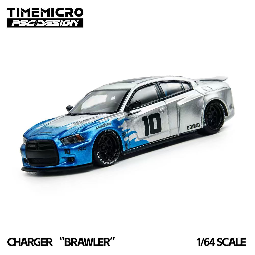 [Preorder] TimeMicro × PSC DESIGN 1:64 Charger "Brawler" (2 Colours) TM648210/ TM648211