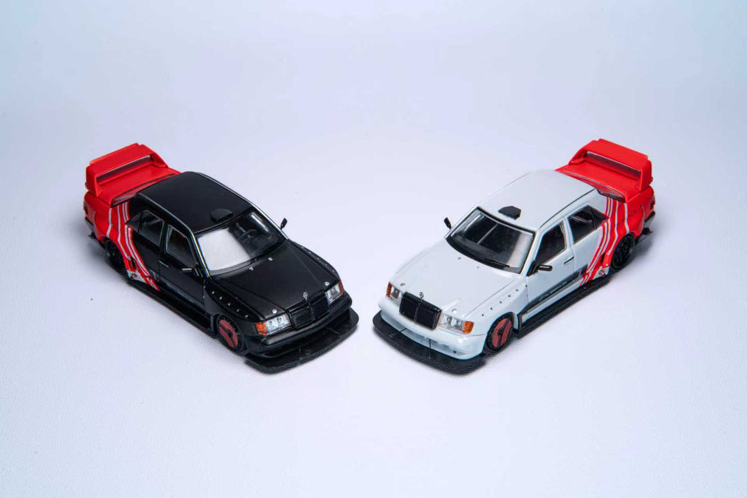 Rhino Model 1:64 Mercedes Benz W124 Modified  (2 Colours)