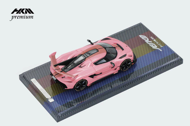 [Preorder] HKM Premium 1:64 Koenigsegg Jesko Attack - Pink (2 Versions)