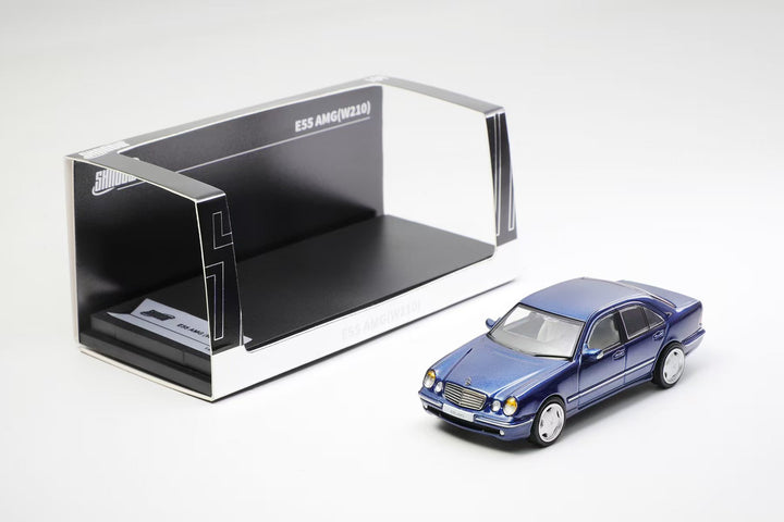 [Preorder] Shadow 1:64 Mercedes-Benz E55 AMG Blue(LHD) LL-043-273