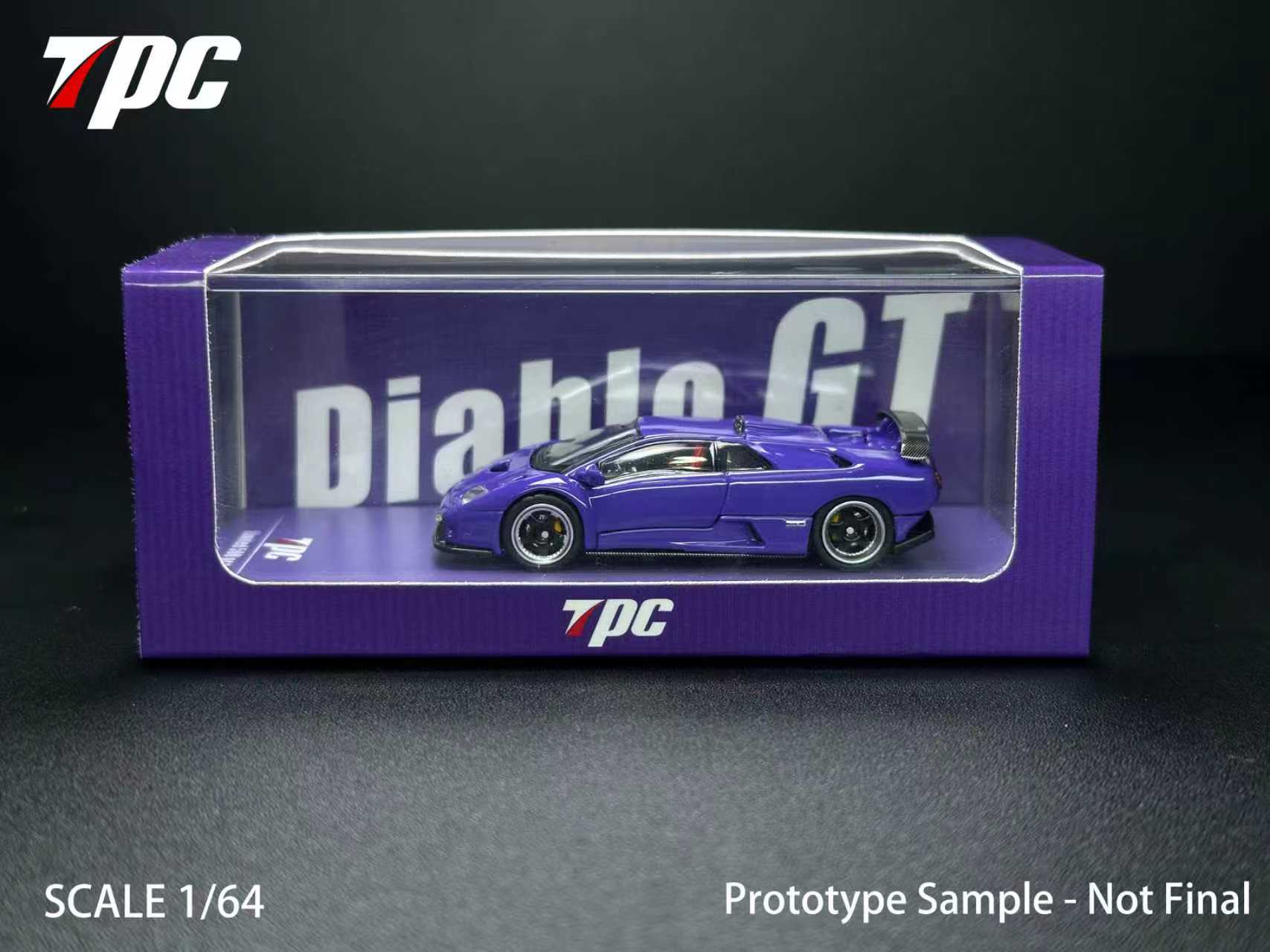 Preorder] TPC 1:64 Lamborghini Diablo SV GT-R Purple – Horizon Diecast