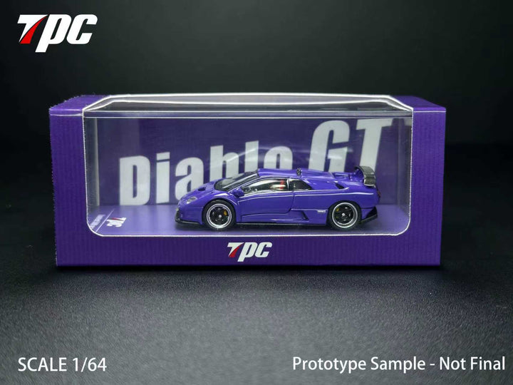 [Preorder] TPC 1:64 Lamborghini Diablo SV GT-R Purple