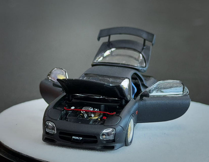 [Preorder] PGM 1:64 Mazda RX-7 Black pgm-640805 (2 Versions)